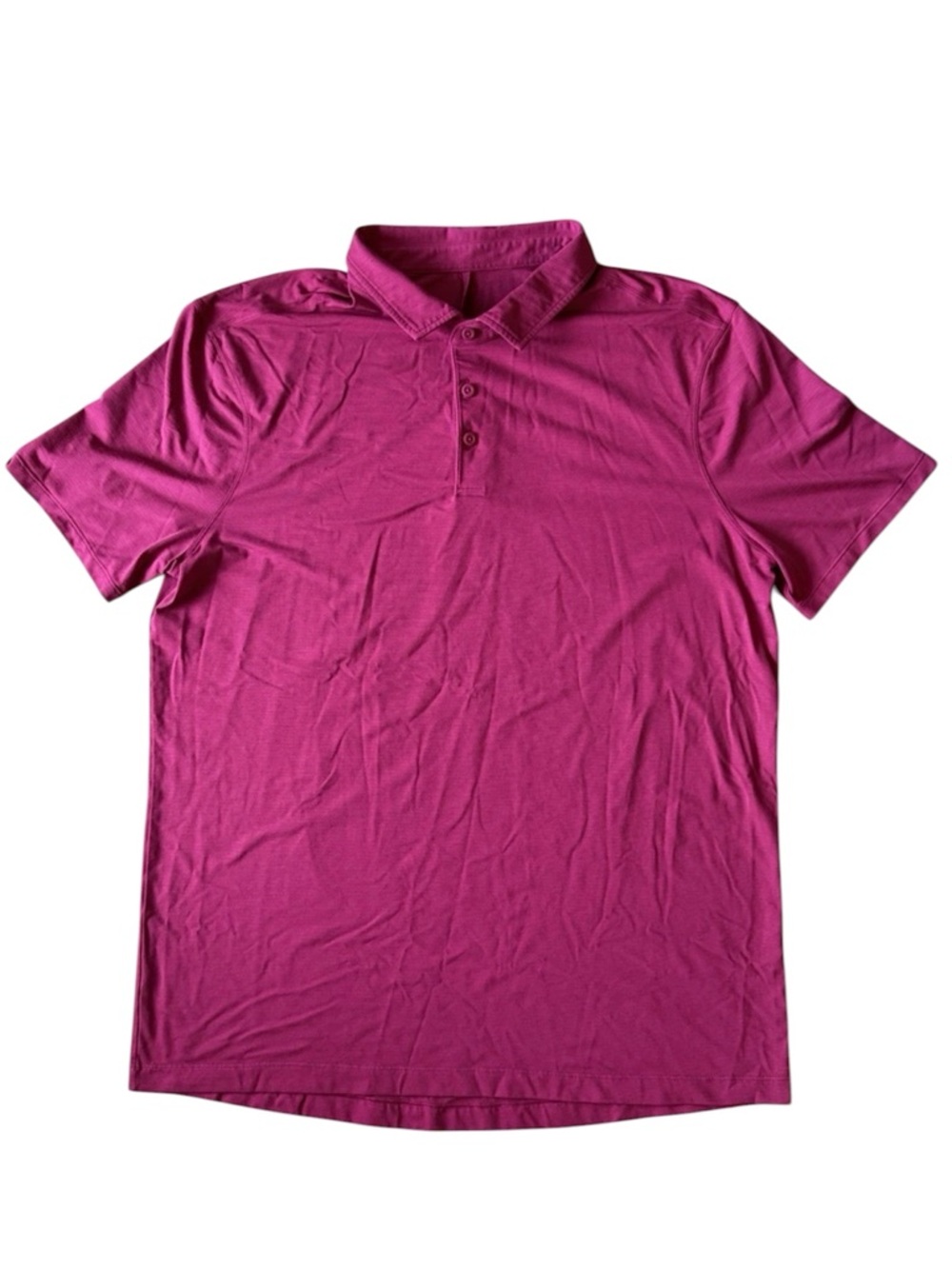 Lululemon Men’s XL Evolution Polo Shirt Regal Plum